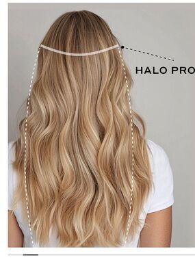 Bellami HALO PRO EXTENSIONS KIT, ASH BRONDE #21/60/16 HIGHLIGHT